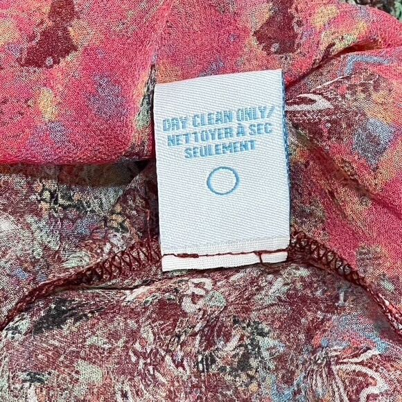 Charlie Jade Silk Cover Tunic Multicolor Size M/L - Picture 16 of 16